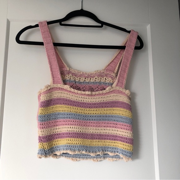Pastel Knit Tank | Size Small | Zara - Picture 3 of 4